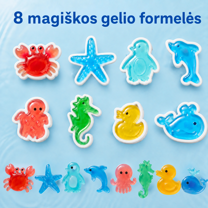 Magiški vandens gyvūnai – Jūros pasaulis (3+ metų vaikams)