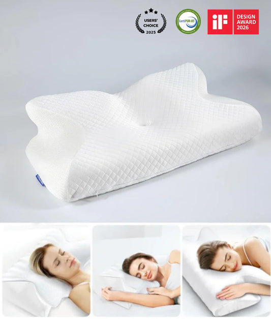 CozyRest® atminties putų kaklo pagalvė