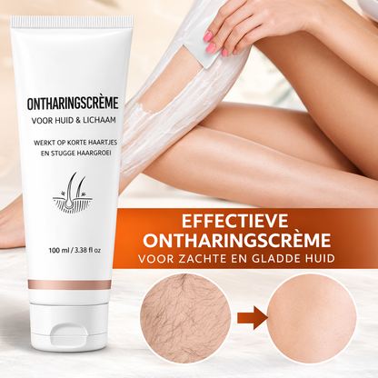 Universele aromatische ontharingscrème met een milde formule.