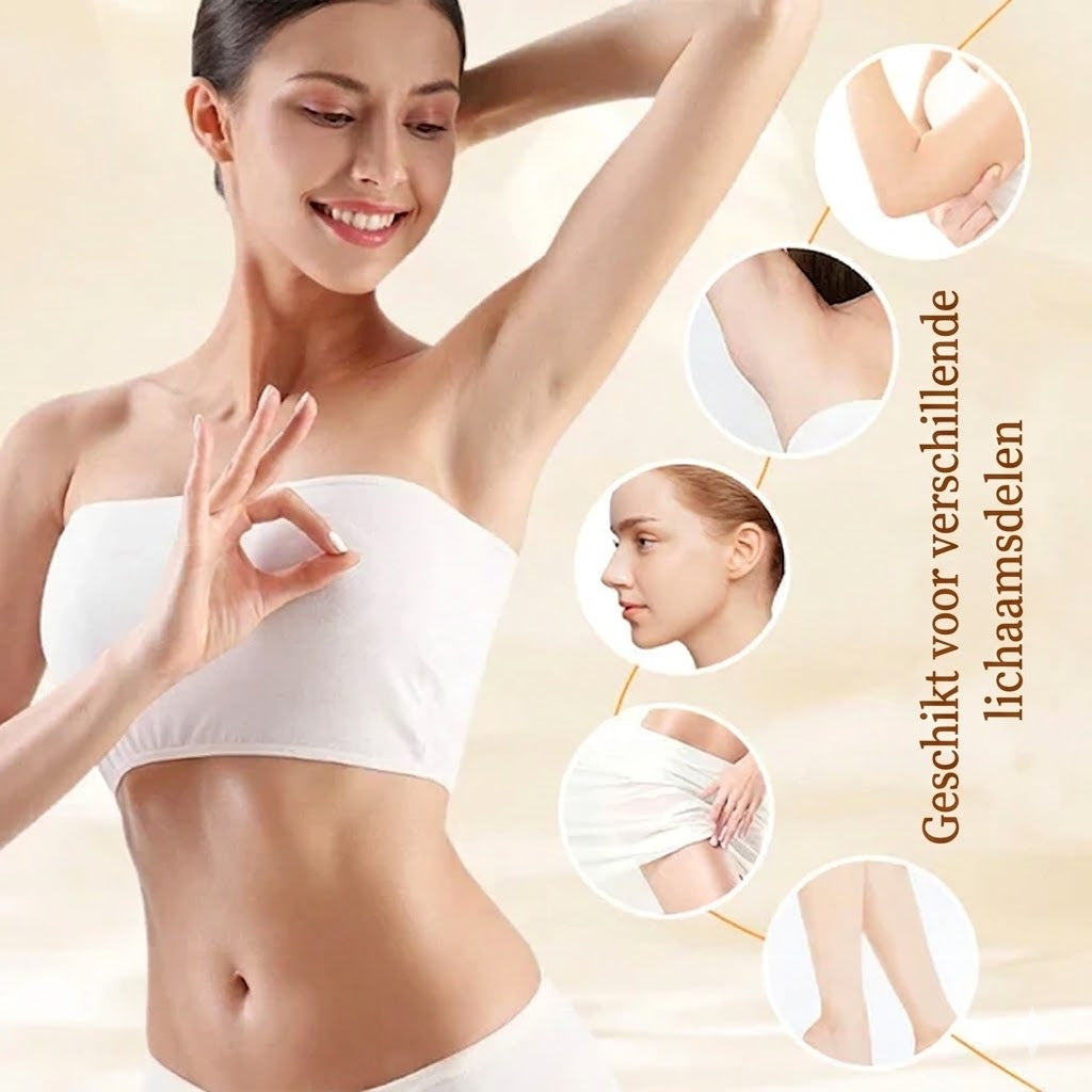 Universele aromatische ontharingscrème met een milde formule.