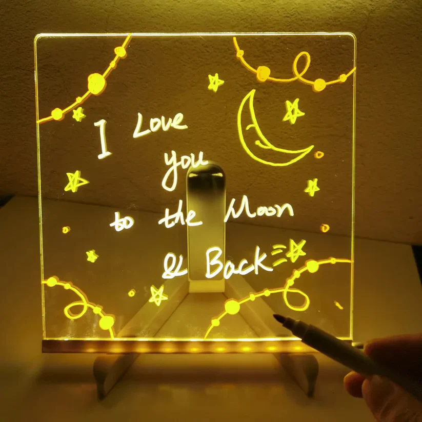 Šviečianti LED piešimo lenta